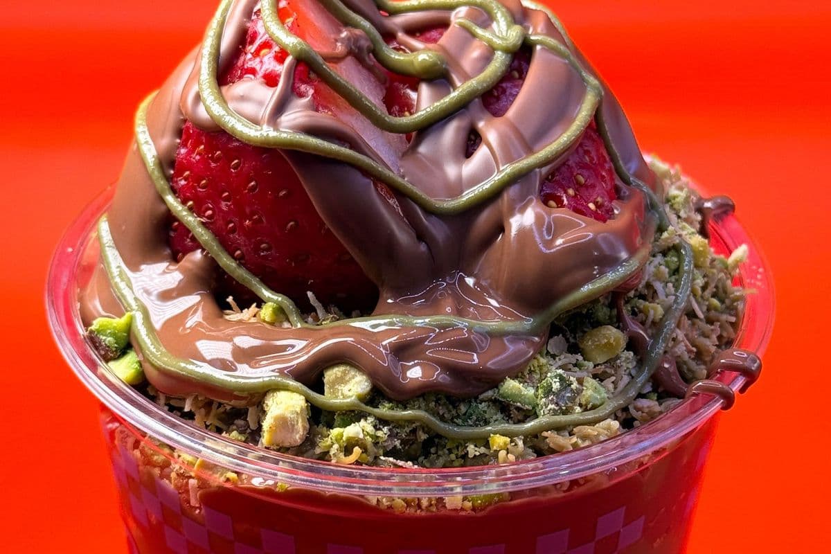 Dubai Chocolate Strawberries
