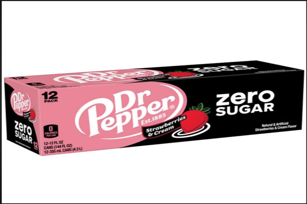 Dr pepper strawberries and cream zero