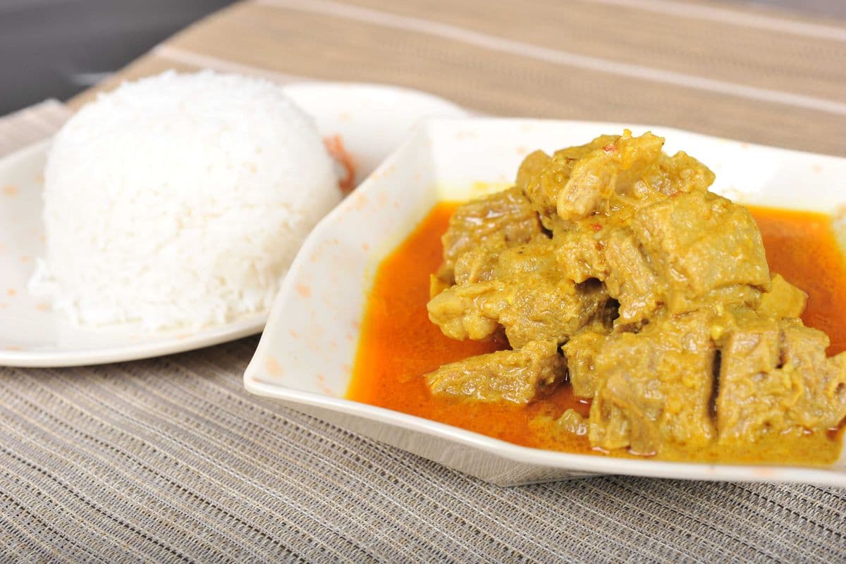095. Beef Brisket with Curry and Rice