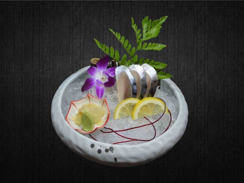 Mackerel Sashimi