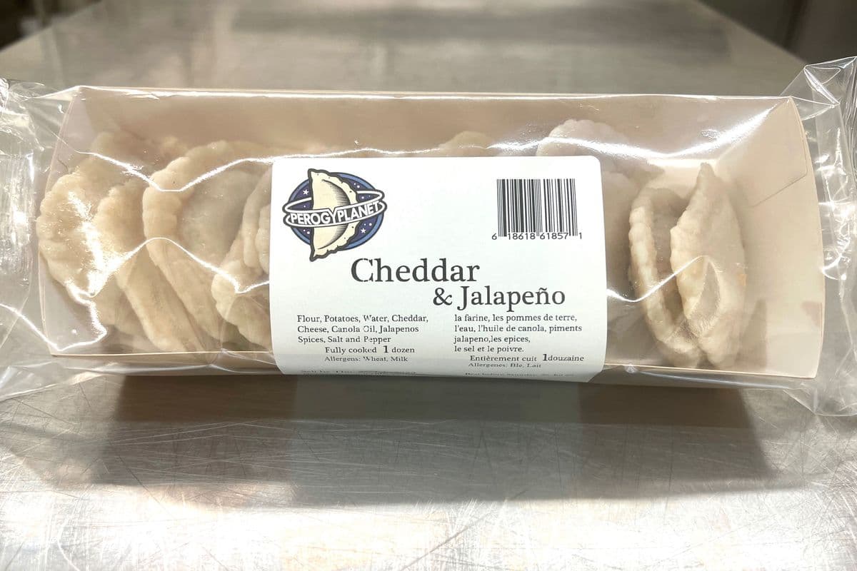 Cheddar and Jalapeno Perogies (1 Dz)