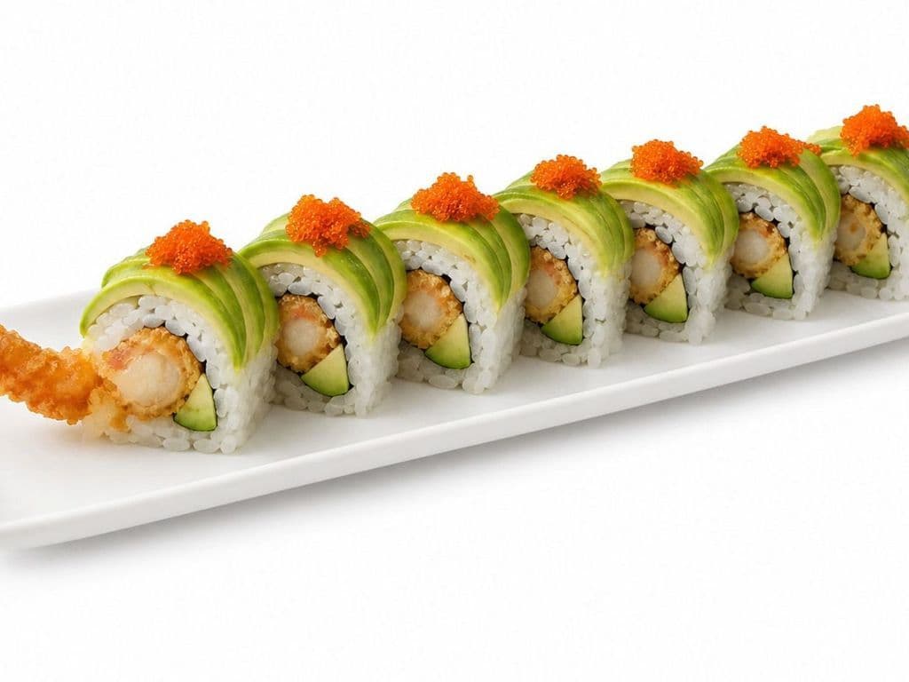 P6 Green Dragon Roll (8pcs)