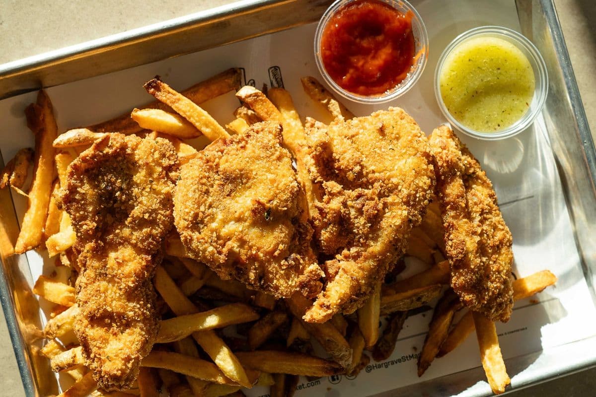 Chicken Strips + Fries