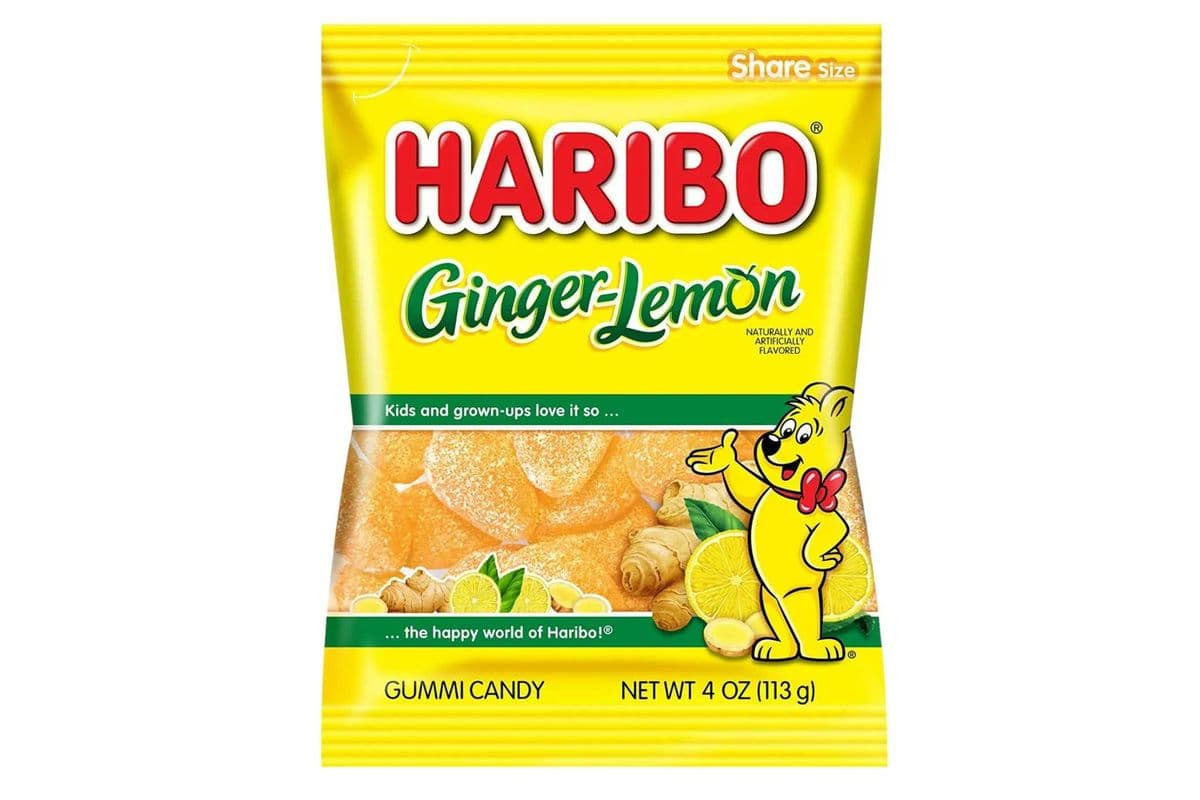 Ginger lemon. (Haribo) (113 g)