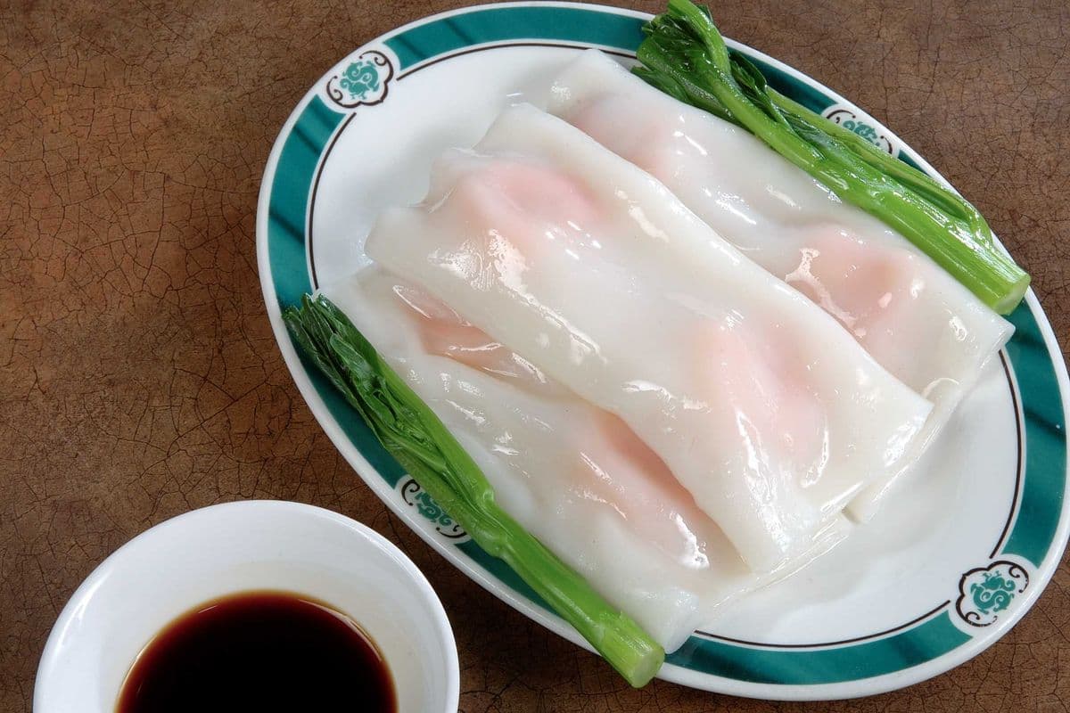 489. Fresh Shrimp Rice Noodle Roll