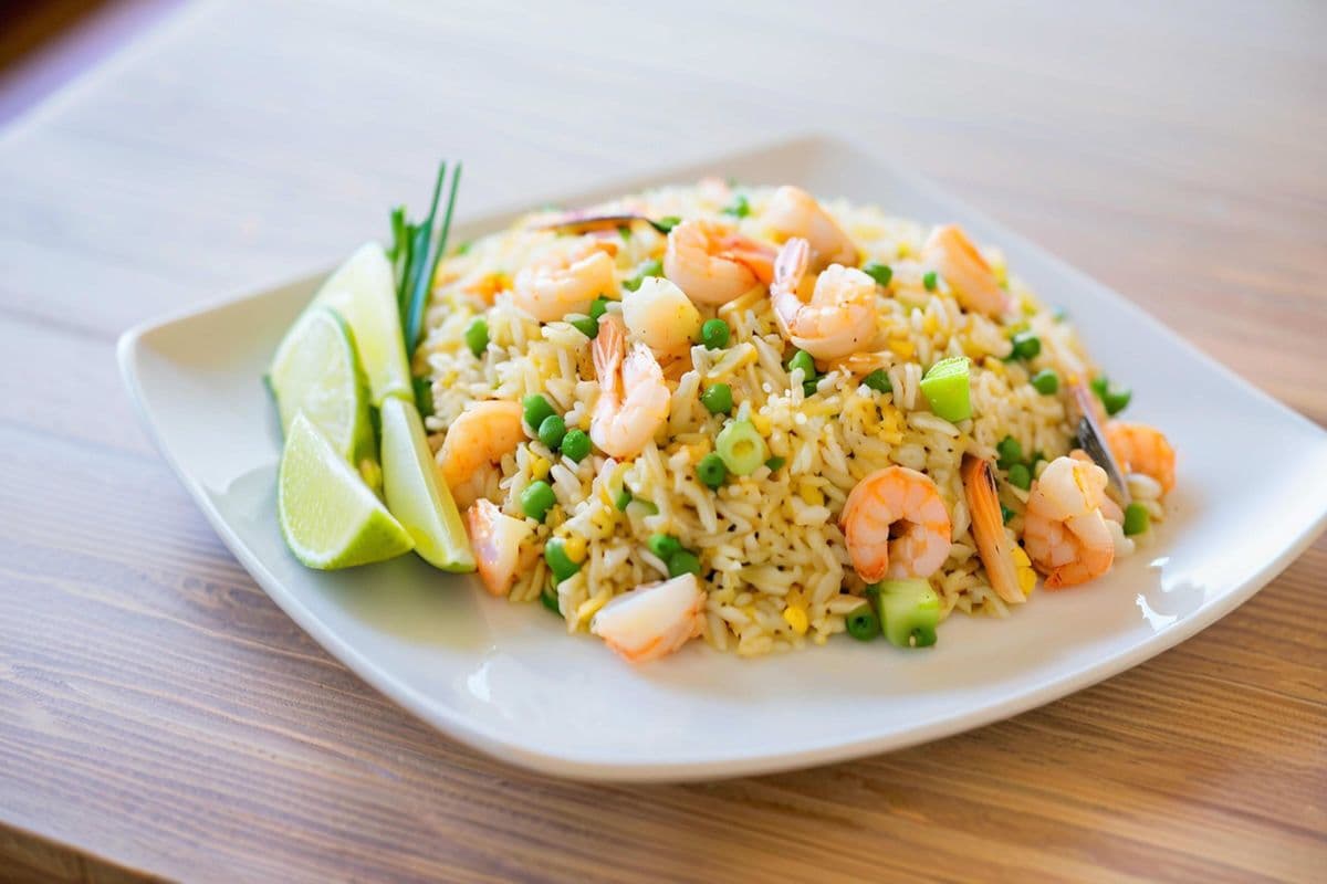 Seafood Fried Rice / 海鮮炒飯.