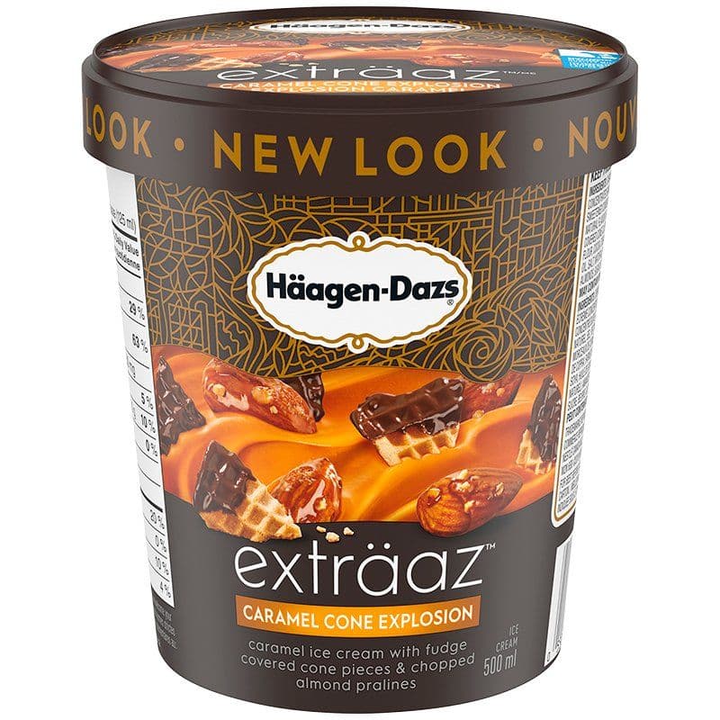 Haagen-Dazs Extraaz Caramel Cone Explosion (450 ml)