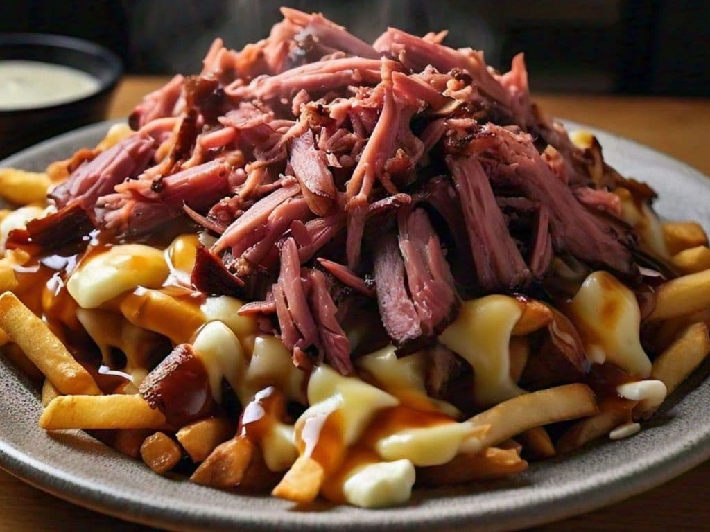 POUTINE VIANDE FUMÉE