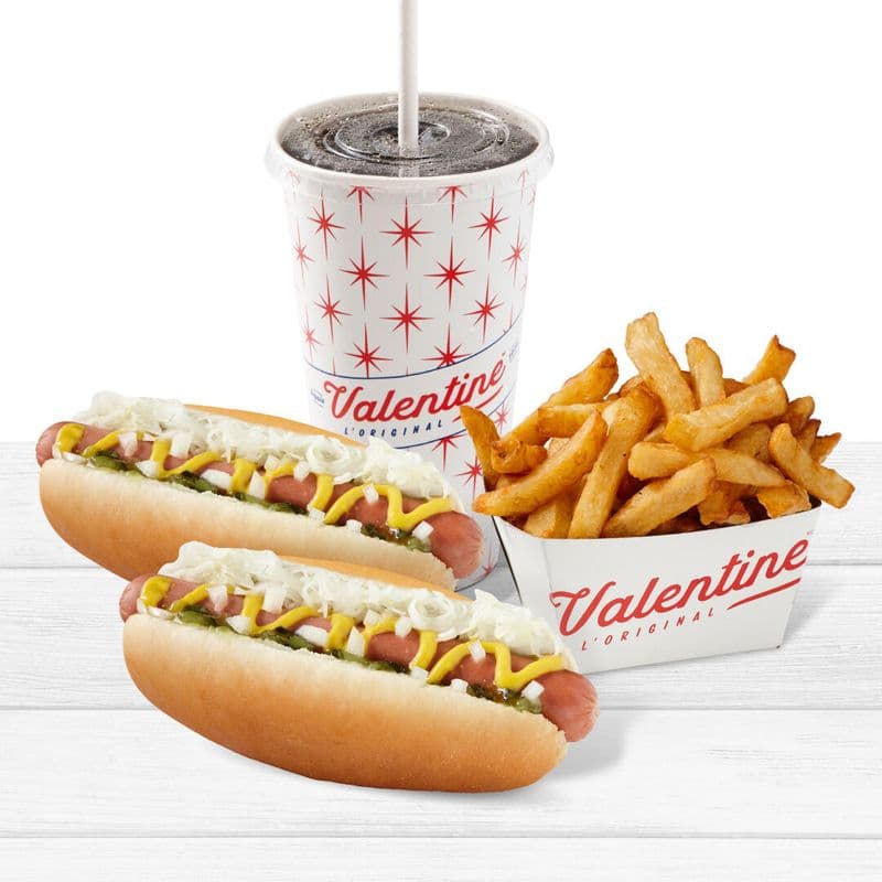 Trio meilleur vendeur avec frites