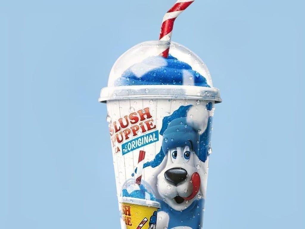 Medium Blue Raspberry Slush Puppie
