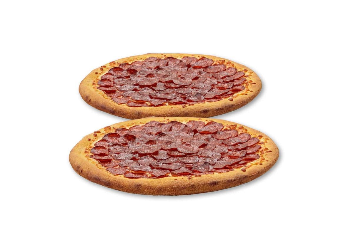 Deux Pizzas Petites Festin de Pepperoni / Two Small Pepperoni Feast Pizzas