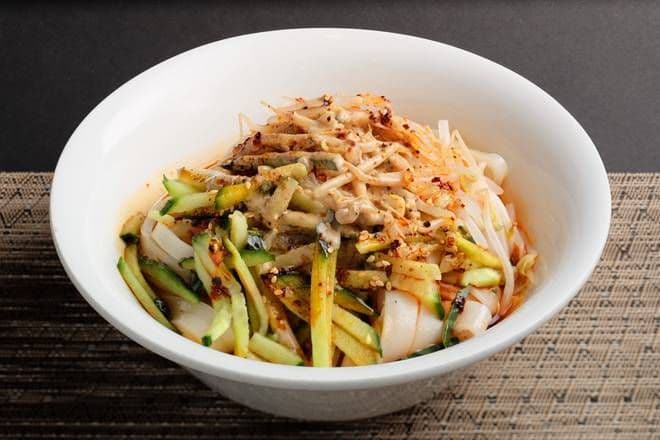 Cold Noodle with Sesame Sauce 麻酱凉皮