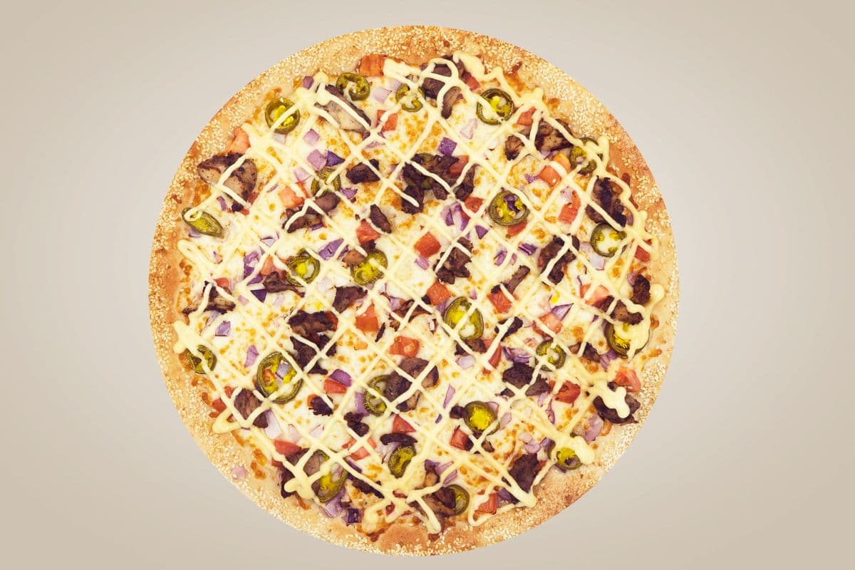 37. 8" Personal Shawarma Chicken Pizza