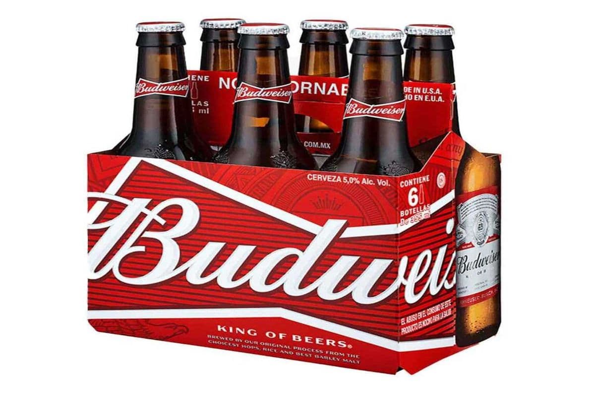 Budweiser (6 Bottles) (6 x 341 ML)