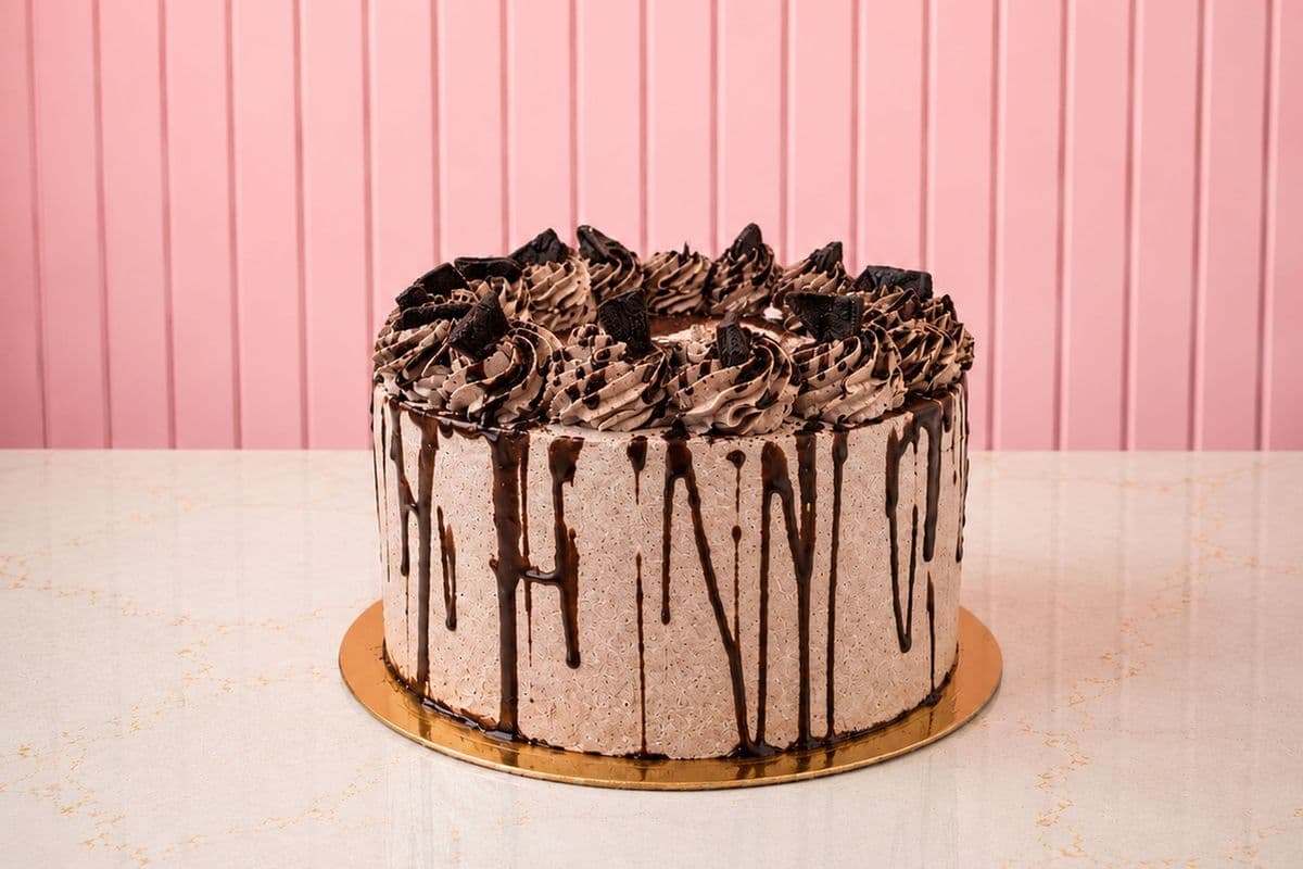 Eggless Chocolate Cake