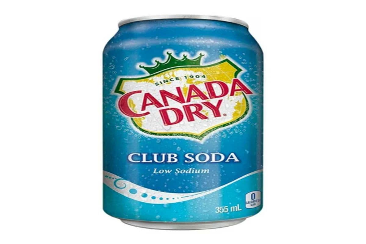 Canada Dry Club Soda Low Sodium (355 ml)