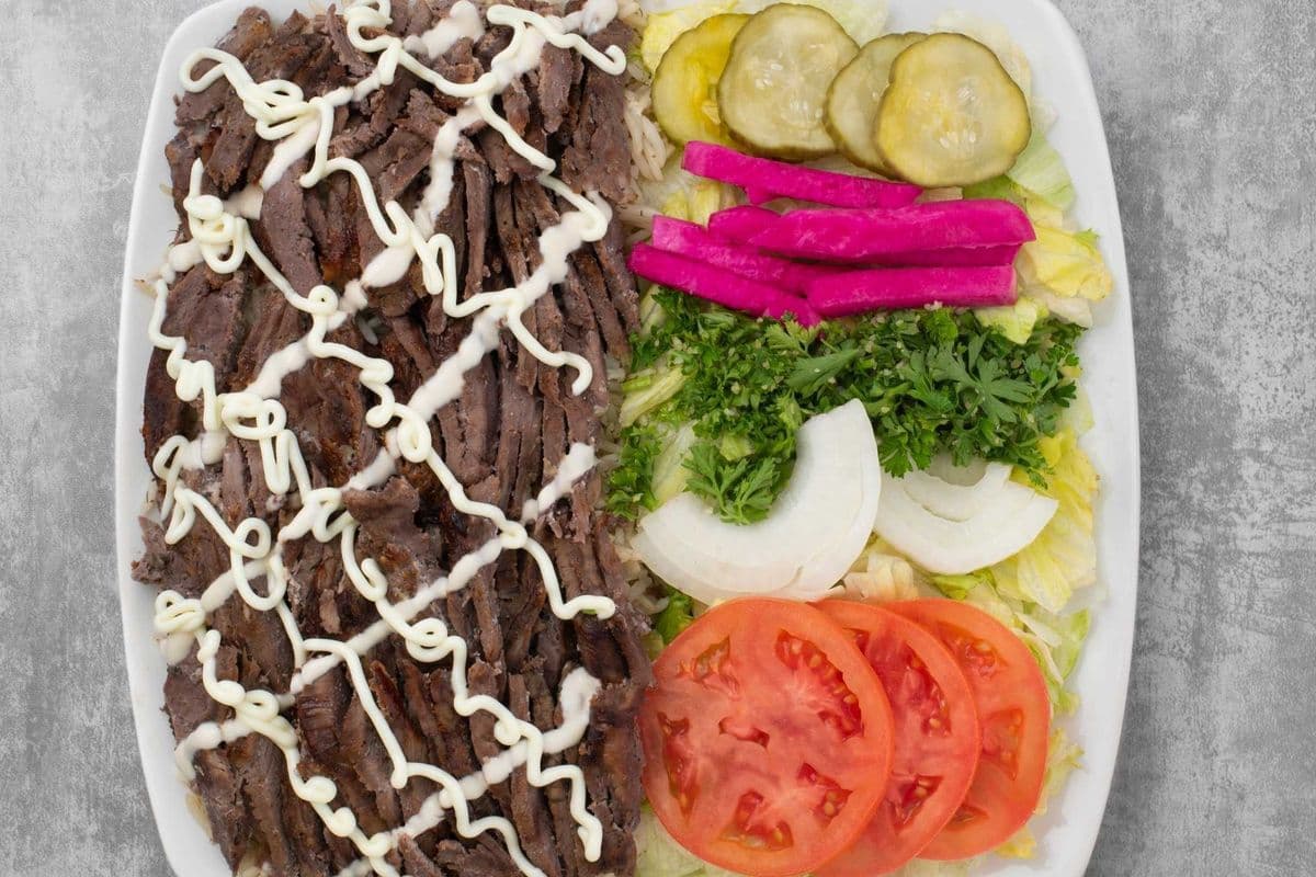 Beef Shawarma Plate