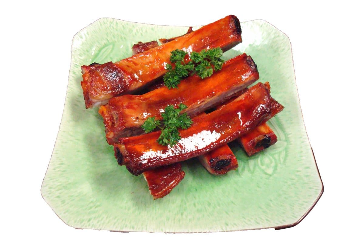 160. BBQ Pork Ribs (Long) 醬燒長骨