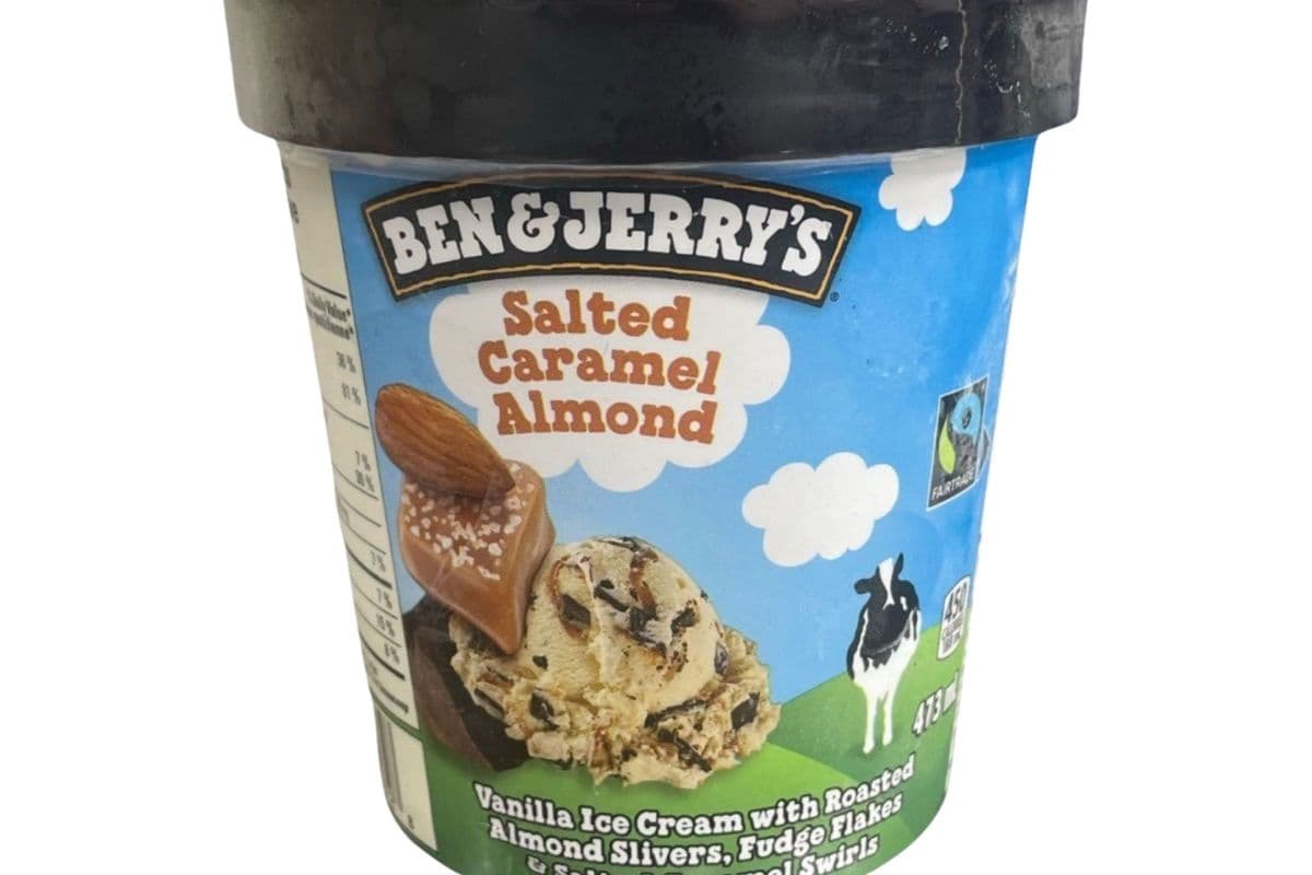 Ben & Jerry's caramel salé et amandes