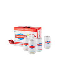 Happy Dad Hard Seltzer Variety Pack (12 Can x 355 mL)