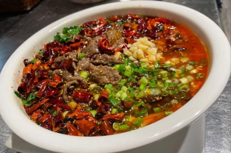 Sichuan Poached Beef (水煮牛肉)