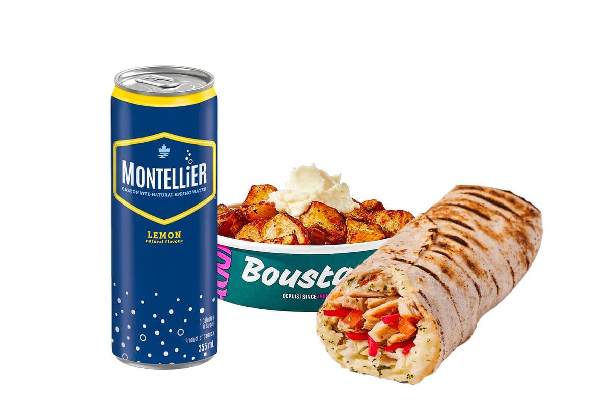 SAJ Chicken Pita Combo