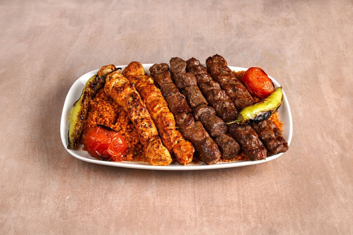 Kebab mixte six batonnet / Mixed Kebab Six Sticks