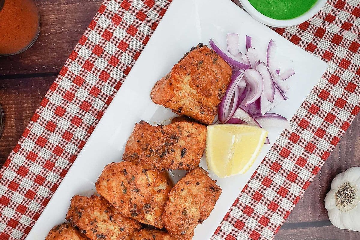 Cooked Fish Cod Tikka (1 lb)