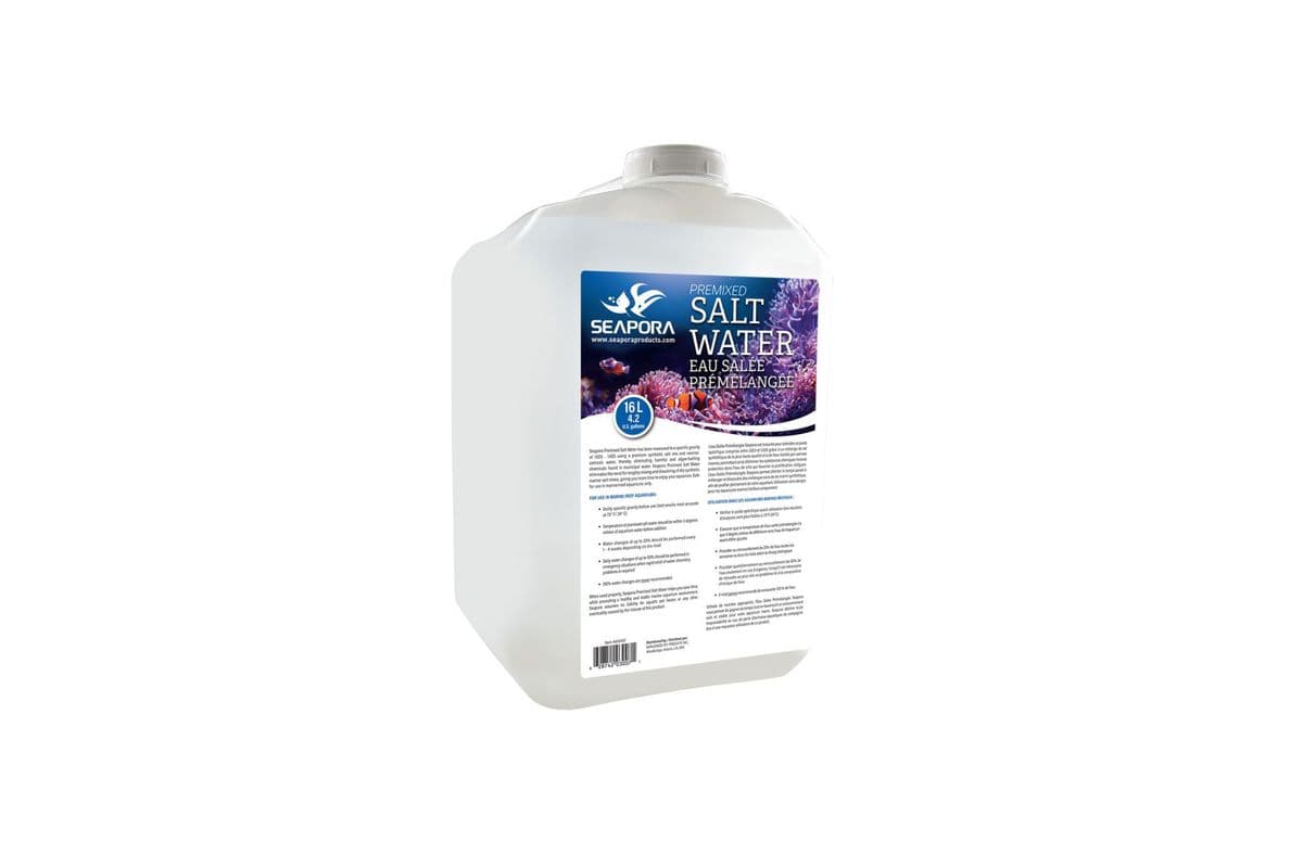Seapora Reverse Osmosis Water - Saltwater - 4.2 gal - LIMIT 24