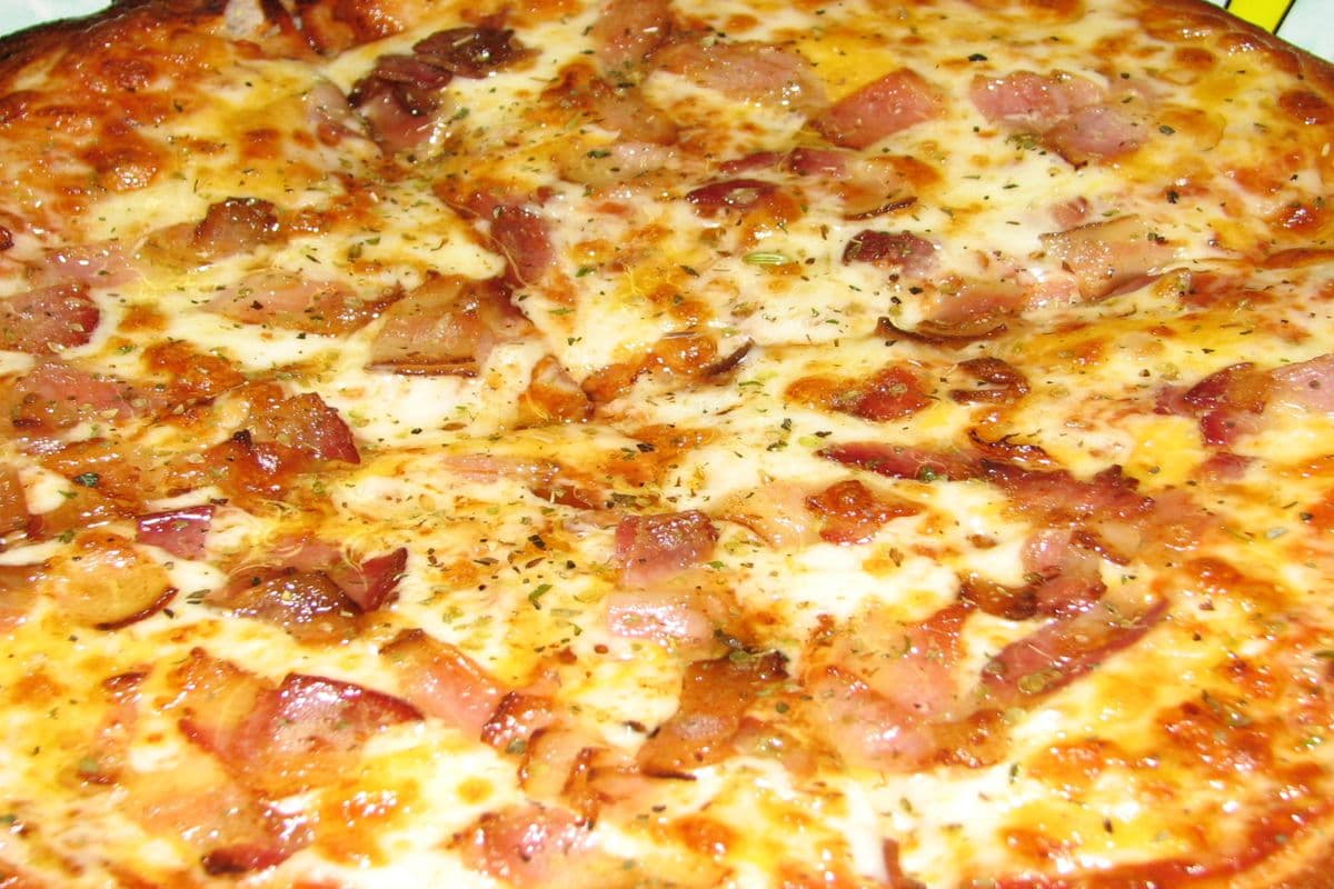 10" Pizza fromage bacon / 10" Pizza Cheese Bacon