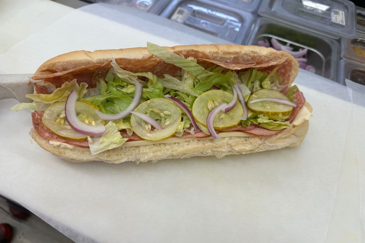 3 Meat Club Sandwich - Turkey, Ham & Beef (6 Inch)
