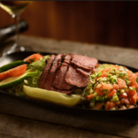 Salade smoked meat