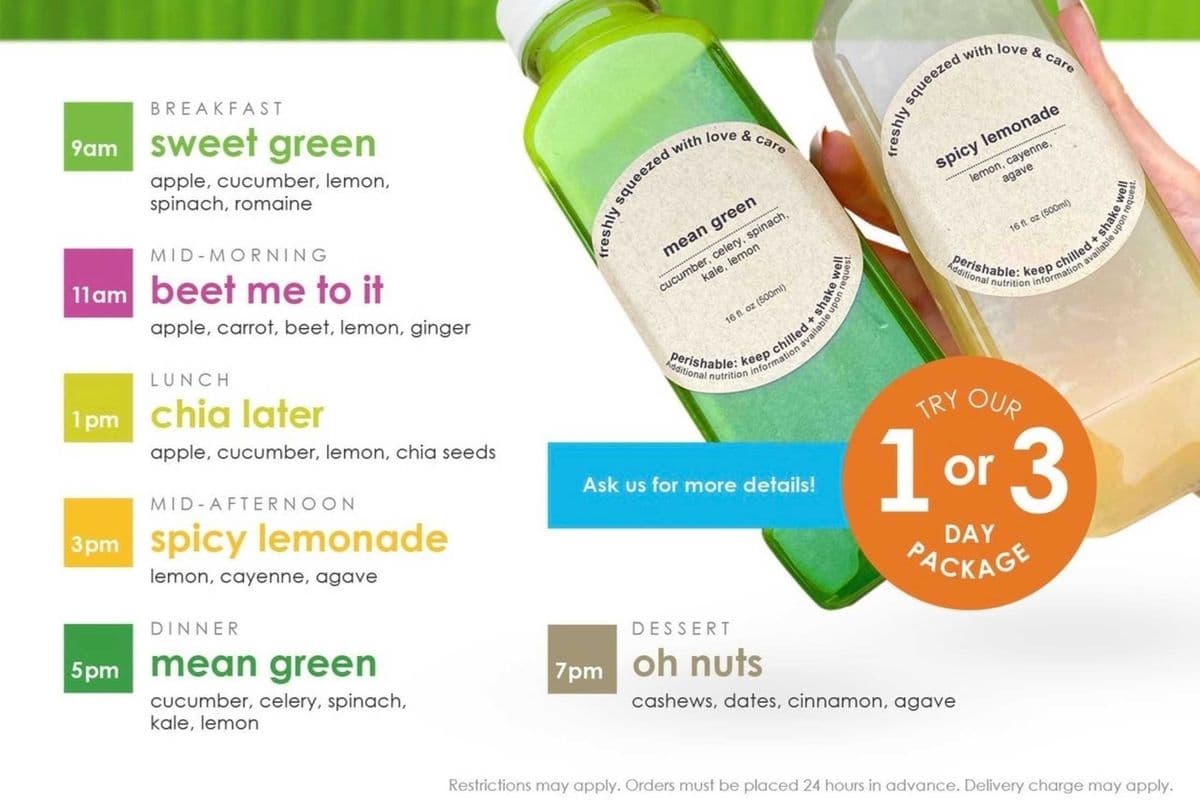 2-day reFresh Juice Cleanse (16oz)