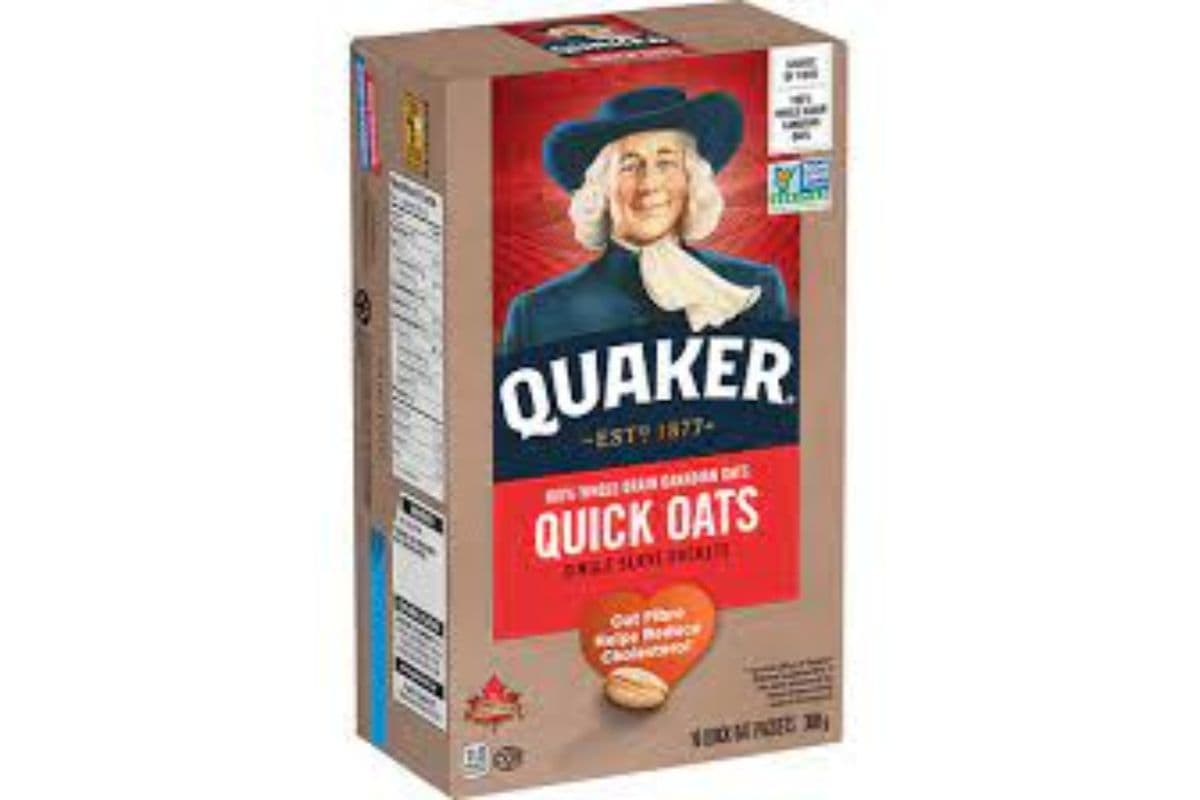 Quaker Whole Grain Canadian Oats Quick Oats Single Serve Packets (10 pcs) (300g)