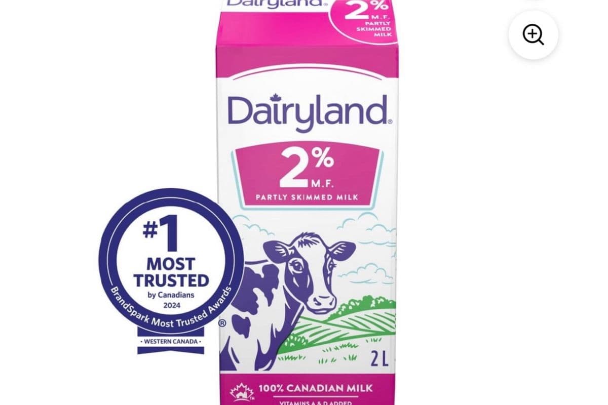 Dairyland (2%) Partly Skimmed Milk Bottle (2L)