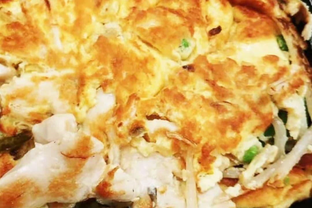 61. Chicken Egg Foo Young