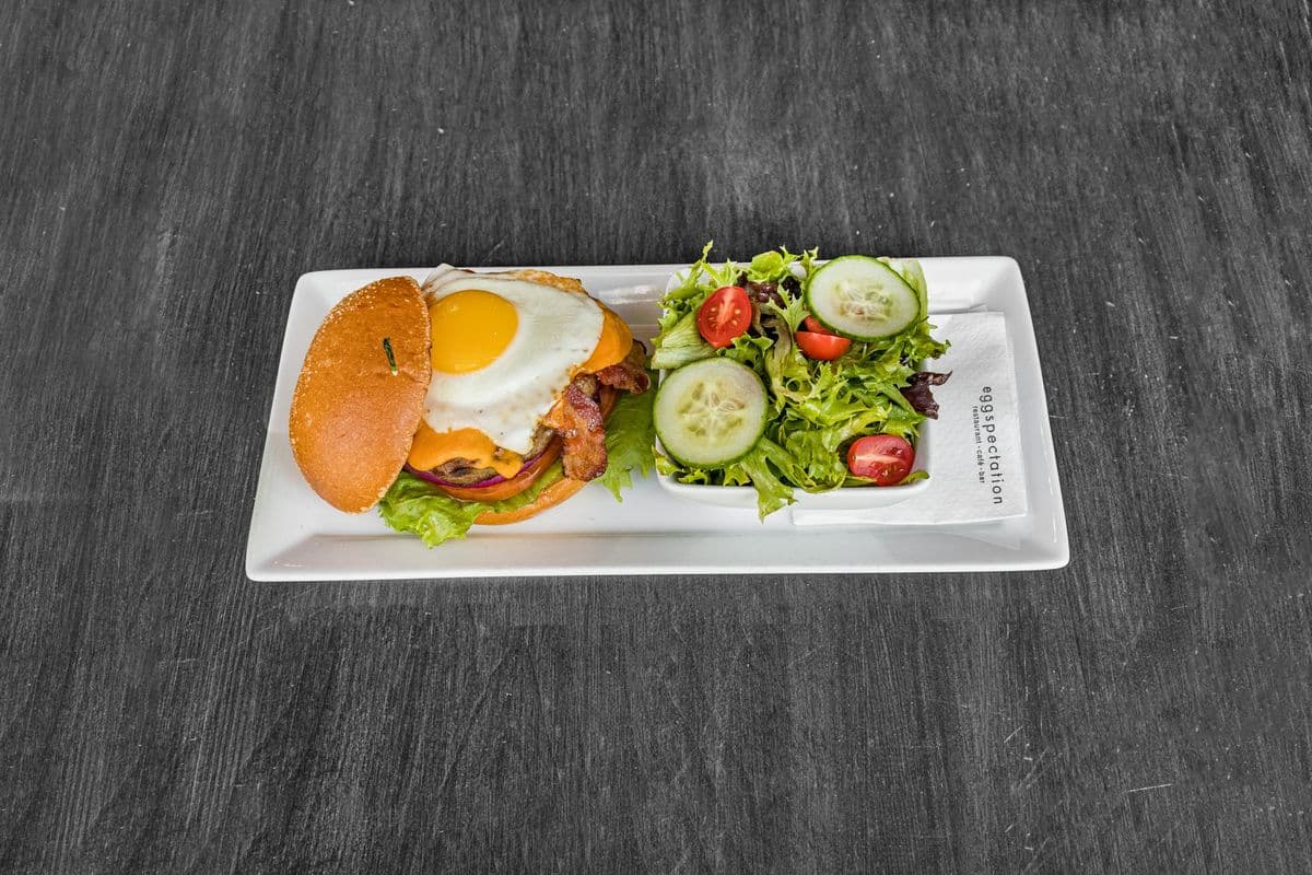 Eggspectation Burger