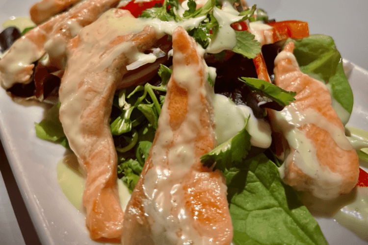 SL9. Spring Salmon Salad