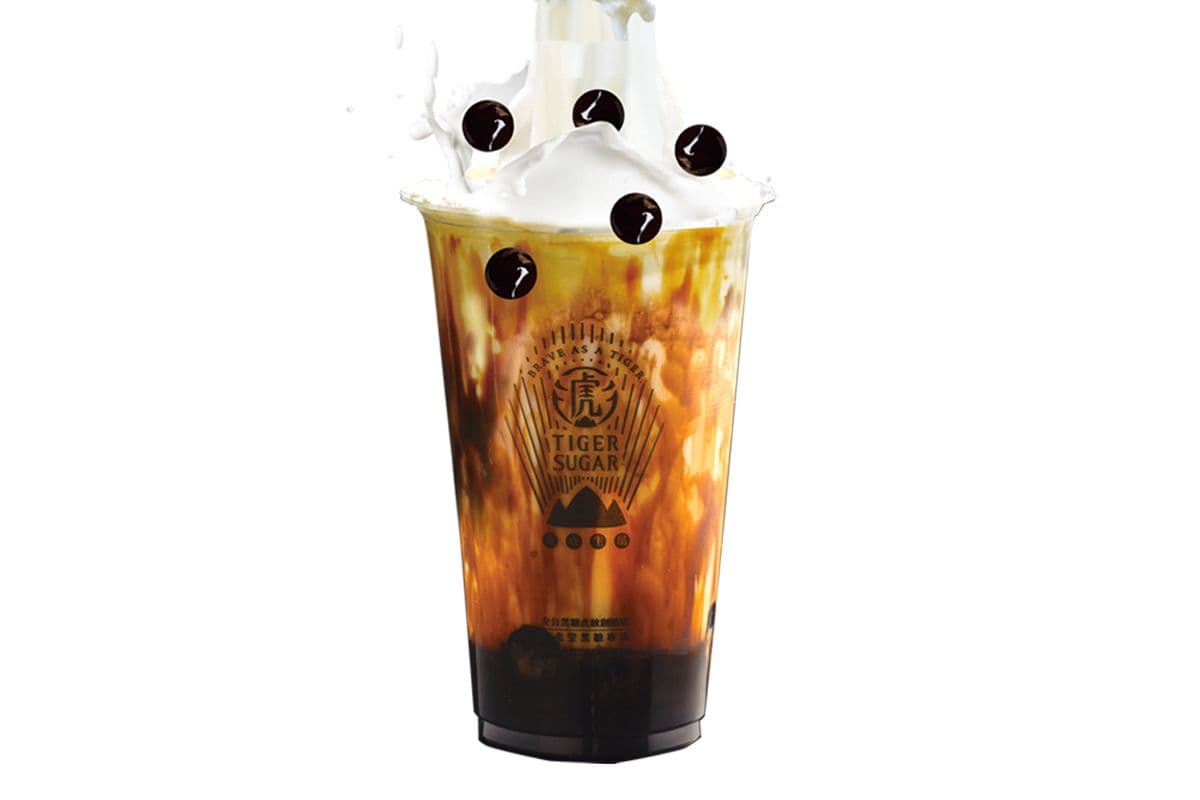 Black Tea Latte Mochi Bobo w/ Cream Mousse / 麻糬波波紅茶厚拿鐵