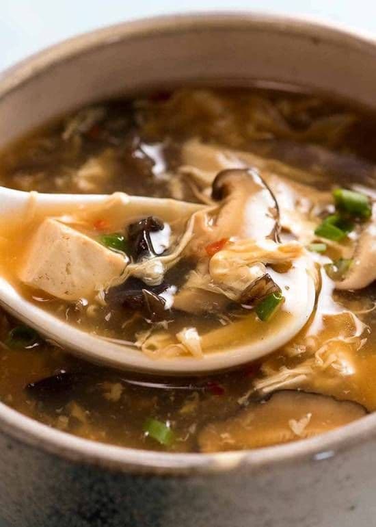 11. Sour and Spicy Soup / Soupe sûre et piquante