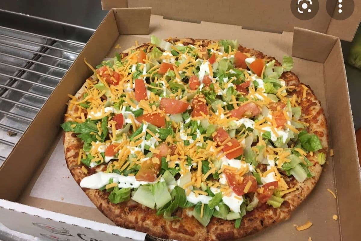 12" Medium Single Super Taco Pizza