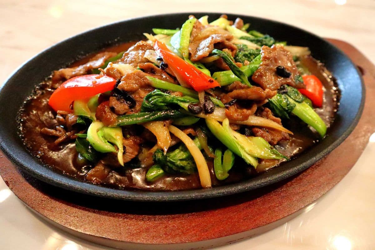 Beef with Black Bean Sauce