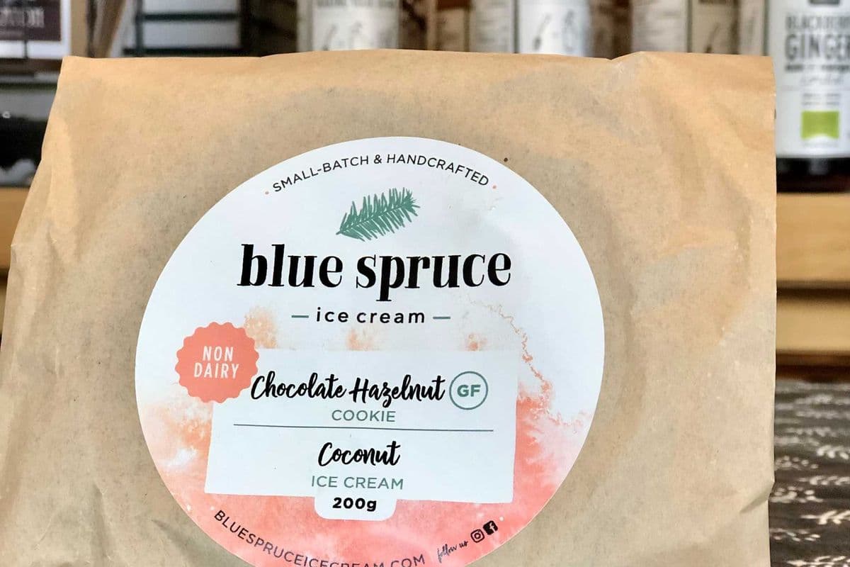 Coconut Vegan Ice Cream with Chocolate Hazelnut Cookie Sandwich (200 grams)