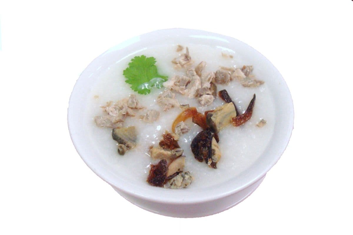 311. Marinated Duck Egg with Pork Congee 皮蛋瘦肉粥