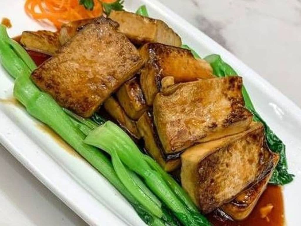 Pan Fried Tofu w/ Supreme Soya Sauce K9