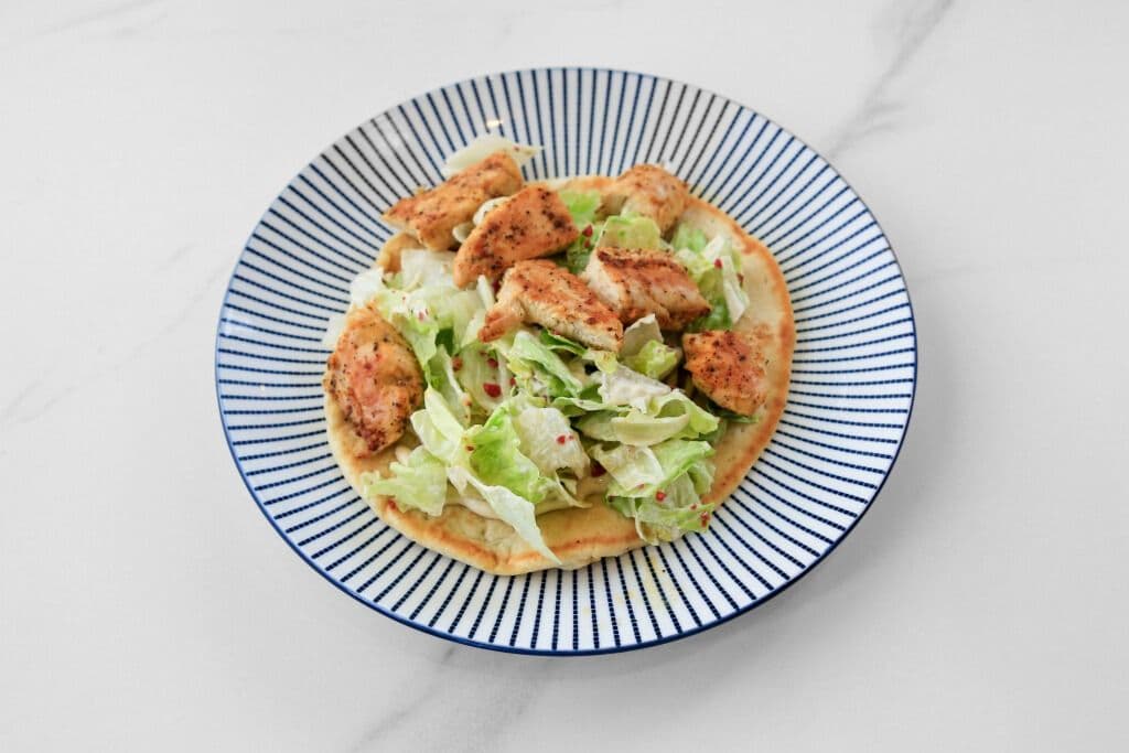 Chicken Caesar Pita
