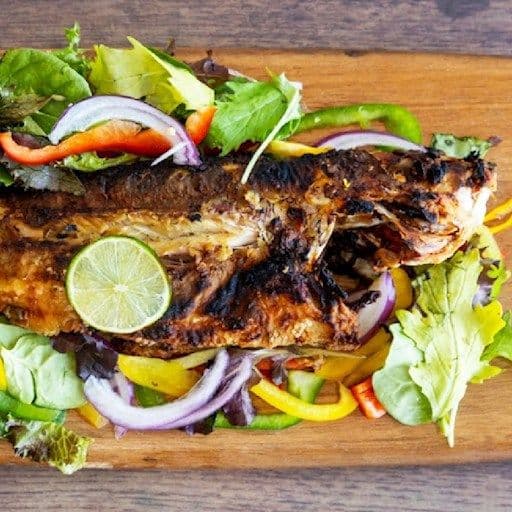 Poisson braisé boucané / Braised Fish