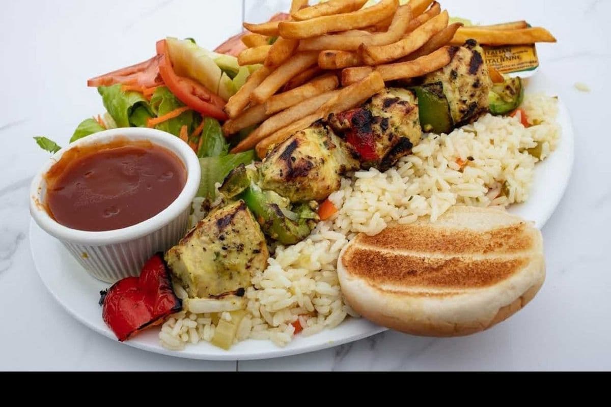 souvlaki de poulet 2 baton