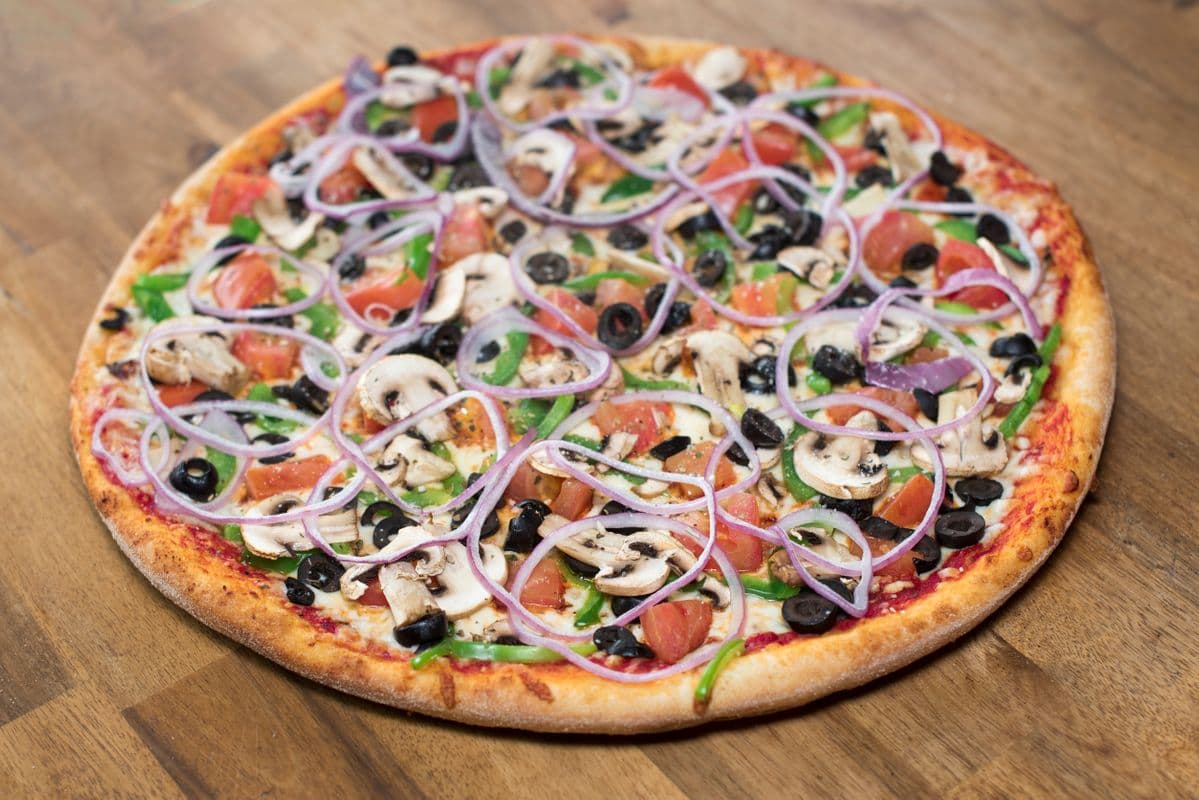 14" Large Garden Vegetable Pizza