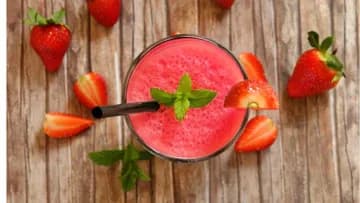Fresh Strawberry Juice